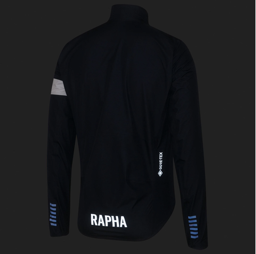 RAPHA Pro Team Winter Jacket Black/White Men — Cycle Store
